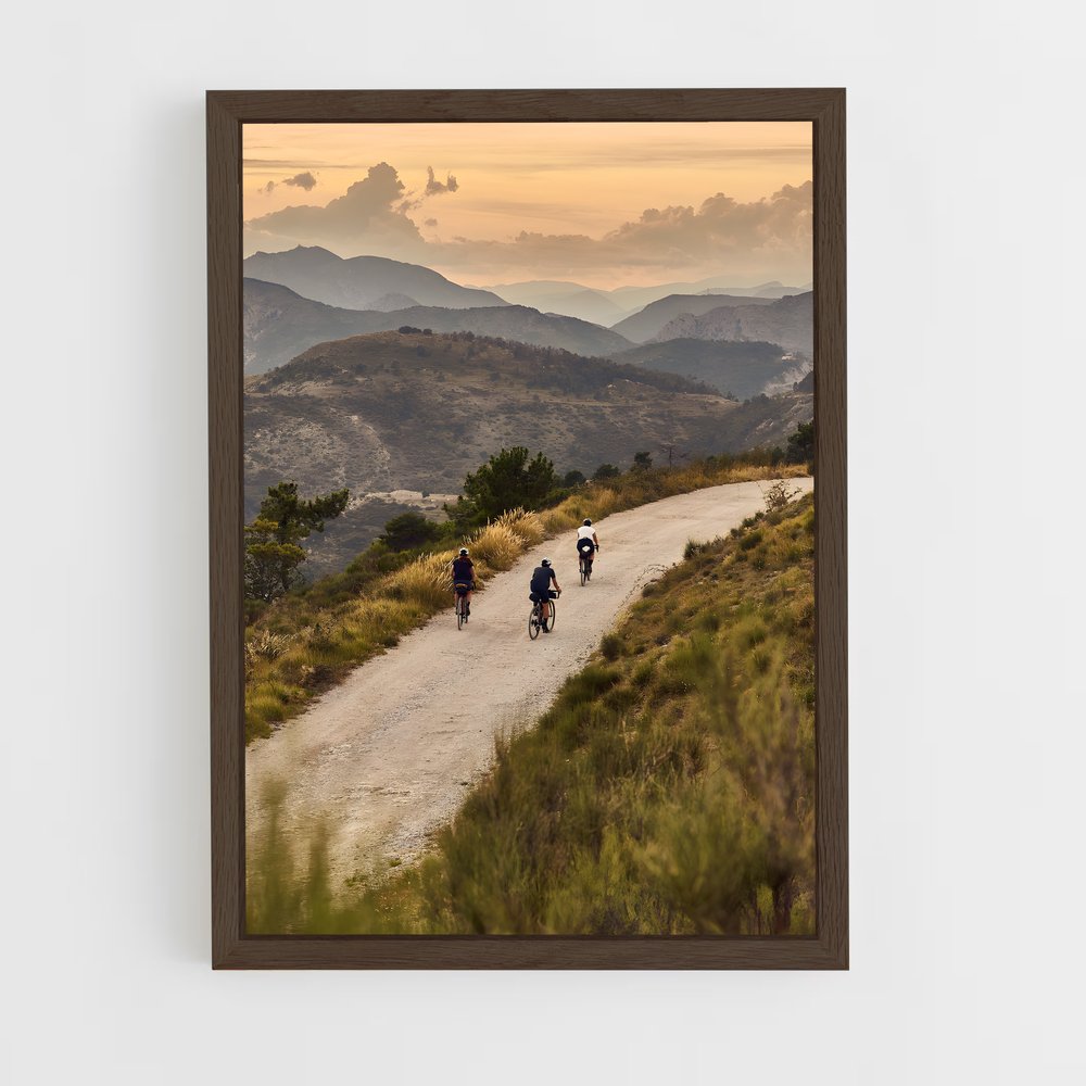 Poster Piste Silencieuse – affiche Cyclisme (vue 5)